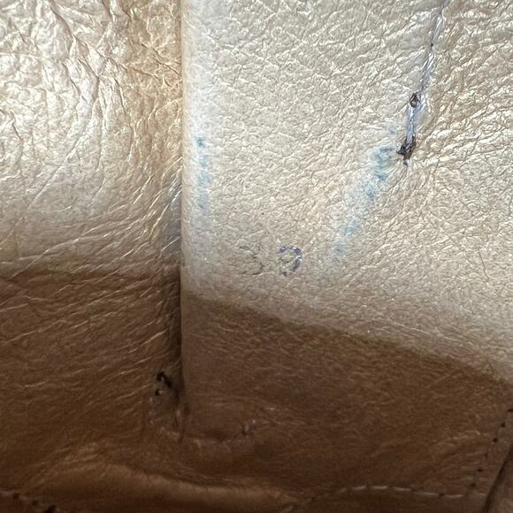 U ROADS Heeled Boots Womens 8 Brown Distressed Leather Knee High Round Toe - Picture 10 of 16